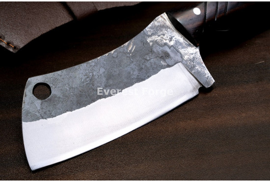 Hand-Forged Ring Pommel Chopper