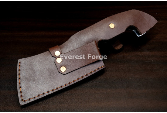 Hand-Forged Ring Pommel Chopper