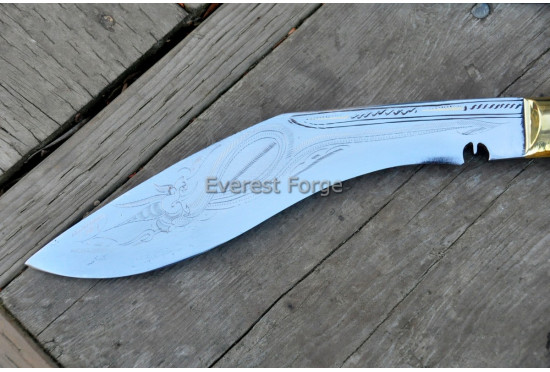 Dragon Engraved Bhojpure Khukuri 