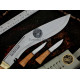 Official Gurkha Issue khukuri with USMC Logo 