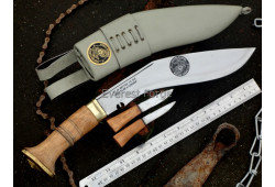 Official Gurkha Issue khukuri with USMC Logo 
