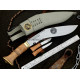 Official Gurkha Issue khukuri with USMC Logo 