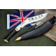 Khukuri with Regimental Insignia Engraving