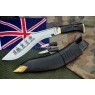 Khukuri with Regimental Insignia Engraving