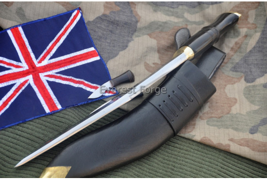 Khukuri with Regimental Insignia Engraving