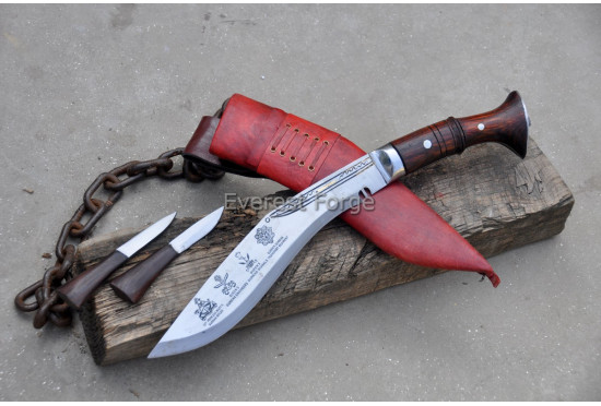 Gurkha Brigade Engraved Sirupate khukuri