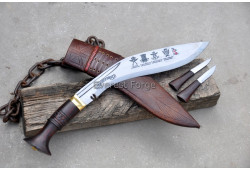 WWII Issue Kukri with Gurkha Brigade Insignia