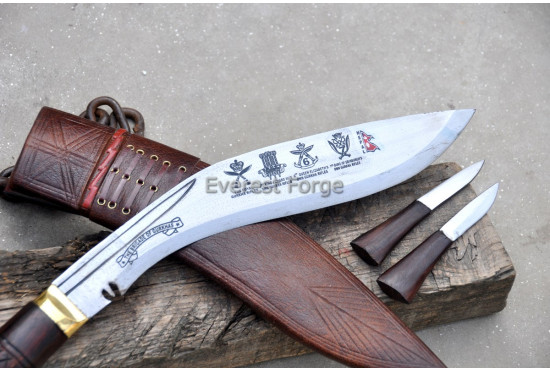 WWII Issue Kukri with Gurkha Brigade Insignia