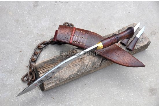 WWII Issue Kukri with Gurkha Brigade Insignia