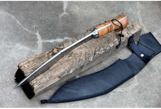 Flower-Etched Angkhola khukuri