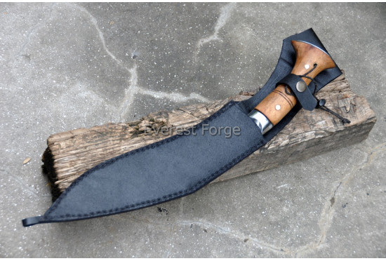 Flower-Etched Angkhola khukuri