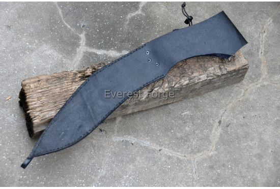 Flower-Etched Angkhola khukuri