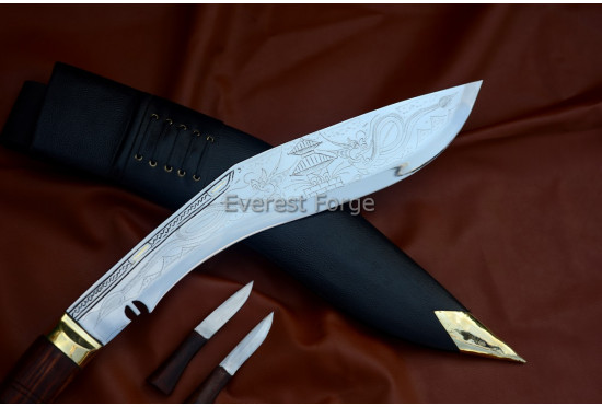 Bhojpure Khukuri/Kukri-Engraved