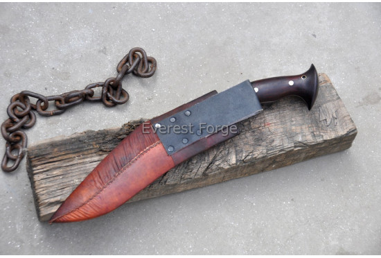 Compact Angkhola Kukri – Etched Edition