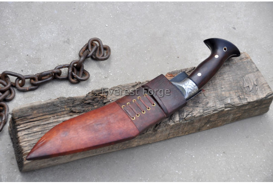 Compact Angkhola Kukri – Etched Edition