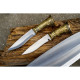 Custom Forged Kukri & Malay Parang Set