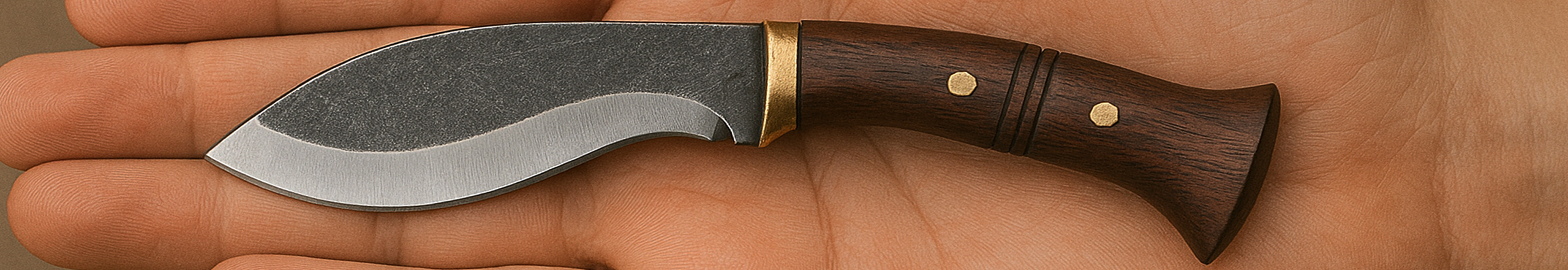 Small EDC Kukri and Khukuri collection - hand forged everyday carry blades from Everest Forge