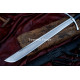 Hand-Forged Medieval Falchion Sword – Full-Tang 5160 Blade with Wheel Pommel