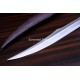 Hand-Forged Medieval Falchion Sword, Fluted Pommel