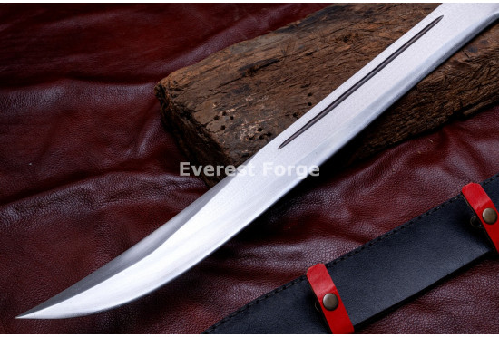 Hand-Forged Fantasy Dao Sword, Swept Guard