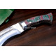 Hand-Forged Fatman Kukri Knife, Wide Belly Blade