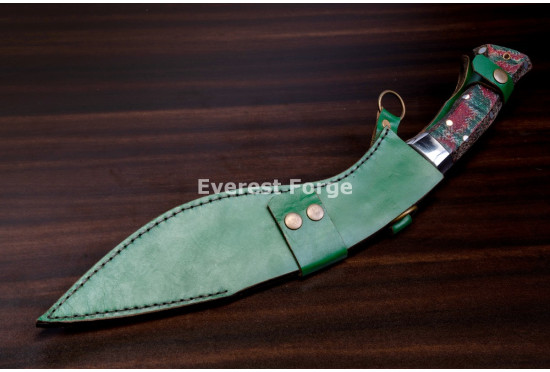 Hand-Forged Fatman Kukri Knife, Wide Belly Blade