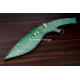 Hand-Forged Fatman Kukri Knife, Wide Belly Blade