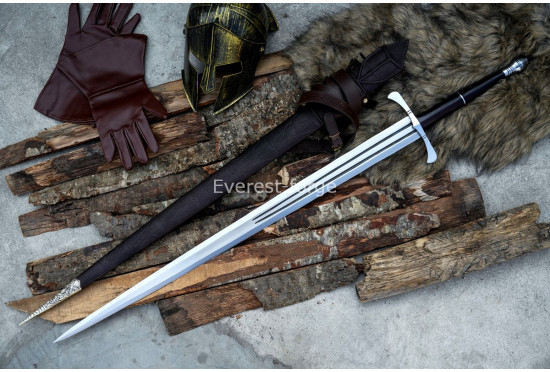 Fullered Hand-and-a-Half Sword