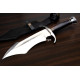 Hand-Forged Fantasy Knife, Faceted Blade