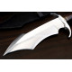 Hand-Forged Fantasy Knife, Faceted Blade