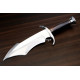 Hand-Forged Fantasy Knife, Faceted Blade