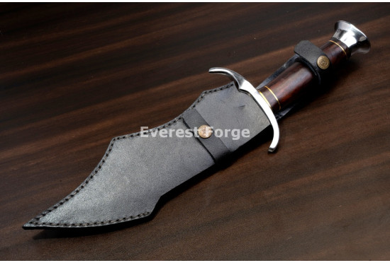 Hand-Forged Fantasy Knife, Faceted Blade