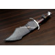 Hand-Forged Fantasy Knife, Faceted Blade