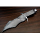 Hand-Forged Fantasy Knife, Faceted Blade