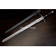 Hand-Forged Flamberge Longsword, Slotted Blade