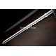 Hand-Forged Flamberge Longsword, Slotted Blade