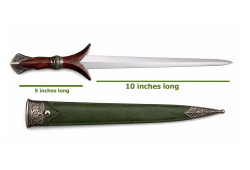 Forest Guardian Engagement Dagger | Hand Forged Custom Dagger