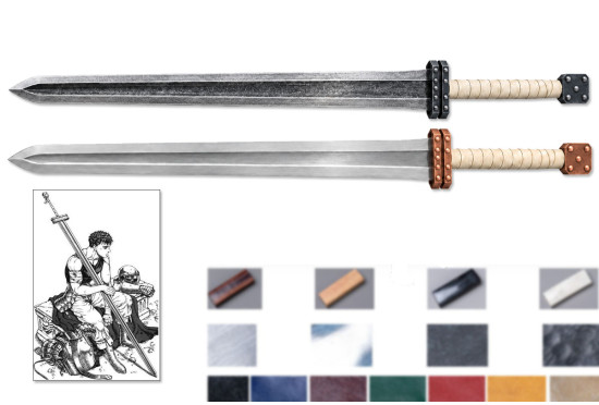 Hand-Forged Guts Raider Greatsword, Golden Age Anime Pattern