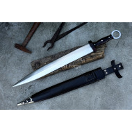 Gladius Dagger — Hand-Forged Roman Dagger with Ring Pommel