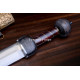 Hand-Forged Roman Gladius Sword, Brass-Fitted Scabbard