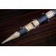 Hand-Forged Roman Gladius Sword, Brass-Fitted Scabbard