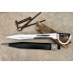 Hand-Forged Knuckle-Guard Short Sword — "Gladiator" 