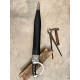 Hand-Forged Knuckle-Guard Short Sword — "Gladiator" 