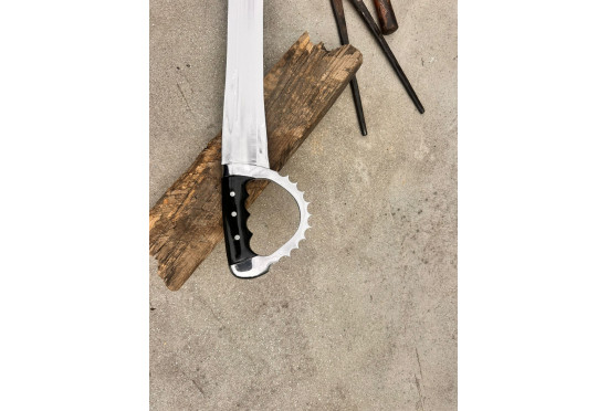 Hand-Forged Knuckle-Guard Short Sword — "Gladiator" 