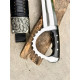 Hand-Forged Knuckle-Guard Short Sword — "Gladiator" 