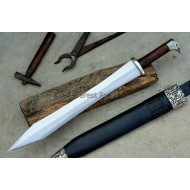 Eagle Gladius Sword — Hand-Forged Roman Short Sword with Eagle-Head Pommel