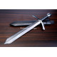 Hand-Forged Pompeii Gladius Sword, Ball Pommel
