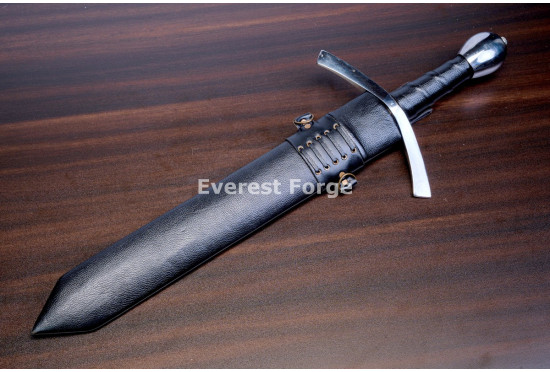 Hand-Forged Pompeii Gladius Sword, Ball Pommel