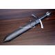 Hand-Forged Pompeii Gladius Sword, Ball Pommel