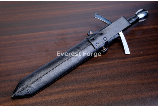 Hand-Forged Pompeii Gladius Sword, Ball Pommel